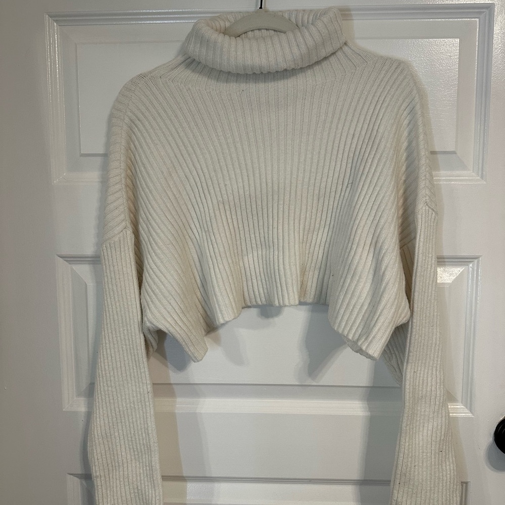 Cozy Cream Turtleneck Sweater